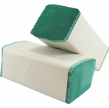 Ručníky papírové ZZ zelené 250x230mm 250ks x 20bal