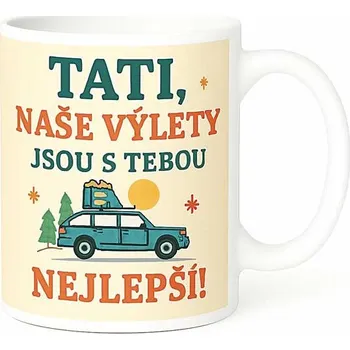 Hrnek pro tatínka 10 - bílý