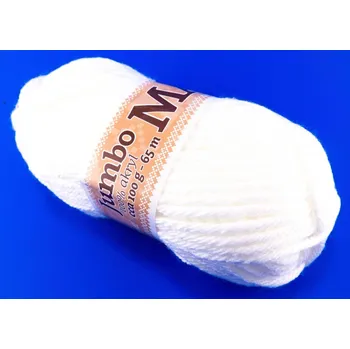 Příze Příze Jumbo Maxi - bílá