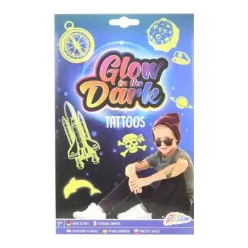 kreativní sada Tetování pro kluky SVÍTÍCÍ