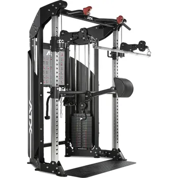 Multifunkční posilovací stroj ATX LINE Dual Pulley FTO-⁠600, cihličkové závaží 2 x 90 kg