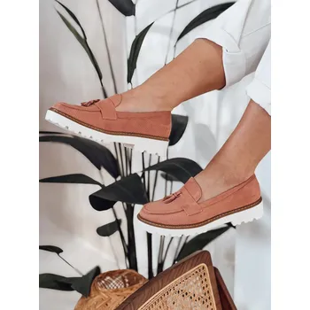 Dámské mokasíny Mokasíny dámské ažurové VANESSO ZY0713 Barva: Růžová, Velikost: 38