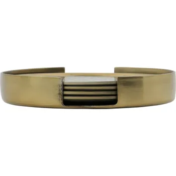 Sklenice House Doctor, Podtácky pod sklenice Hammer, zlaté, 5 ks - Formadore