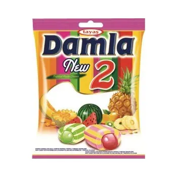 Bonbon TAYAS Damla bonbóny červený meloun + tropické ovoce 90g