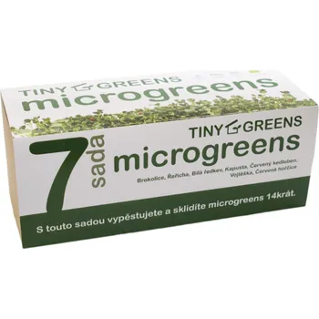 Nádoba na klíčení Tiny Greens Microgreens pěstební sada 7 ks