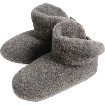 Dámské pantofle Kaiser Naturfellprodukte Grau 792989 36