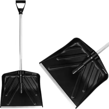 Hrablo na sníh Strend Pro 2171602 Hrablo na sníh ANSNOW P9, 435x390 mm, hrablo na sníh, plast, hrablo na sníh, ALU násada, mix barev,