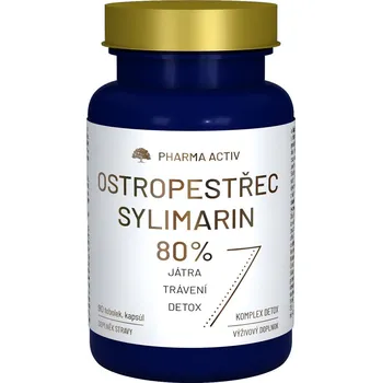 Přírodní produkt Pharma Activ Ostropestřec Sylimarin 80% 90 tob.