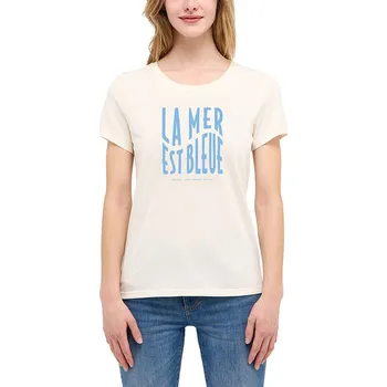 Dámské tričko Tričko Mustang Creme 611376 L