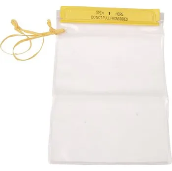 turistický batoh Pouzdro vodotěsné na krk 180 x 250 mm ŽLUTÉ