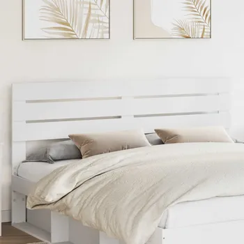 Ložnice Čelo postele s čelo Bílá 200 cm Kompozitní dřevo