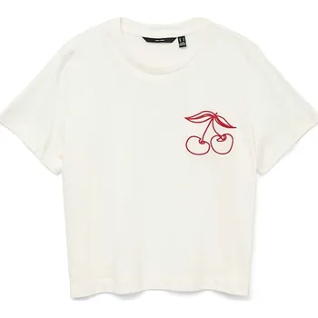 Dámská móda Tričko Vero Moda Weiß 7914051 XL