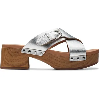 Dámské žabky Clarks Silber 2915128 39.5