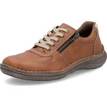 Pánská Pánské polobotky RIEKER 03030-25 hnědá S6 03030-25 BROWN F/S6 44