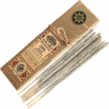 Čajovna Royal India Incense Rituální pryskyřičné vonné tyčinky MAYSKÝ KOPÁL