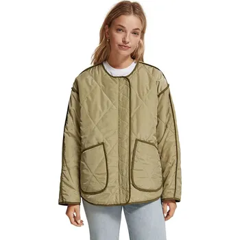 Dámská vesta Bunda Scotch & Soda Oliv 138416 XL