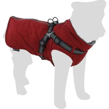Obleček pro psa Flamingo Duker zimní obleček červený