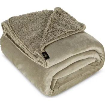 deka Příjemná teplá béžová deka Šířka: 170 cm | Délka: 210 cm
