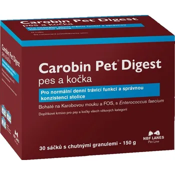 NBF Lanes Carobin Pet Digest pro psy a kočky 30 sáčků