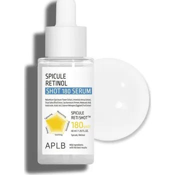 Pleťové sérum APLB Spicule Retinol Shot 180 mikrojehličkové retinolové sérum 40 ml 