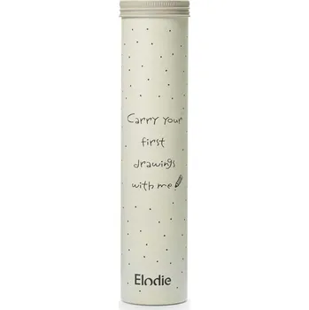 Školní batoh Tuba na výkresy Elodie Details - Vanilla White