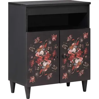 Televizní stolek vidaXL Úložné skříně s úložištěm Vícebarevný 60 x 33,5 x 75 cm [4018725]