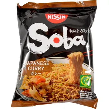 Nissin Polévka Soba Wok Style Japanese Curry, 111 g