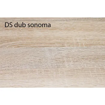 Konferenční stolek BRADOP Konferenční stůl ALEXANDR 110x70 cm, výška 55 cm Barevné provedení: DSB - DSB-dub sonoma/bílá mat