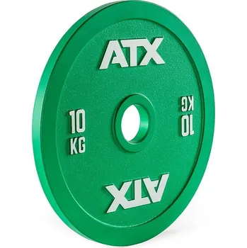 Kalibrovaný ocelový kotouč certifikovaný IPF ATX CPRL 10 kg s reliéfním povrchem