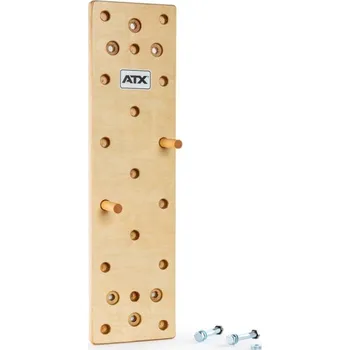 Šplhací deska s kolíky ATX LINE 110 x 30 cm - dřevo