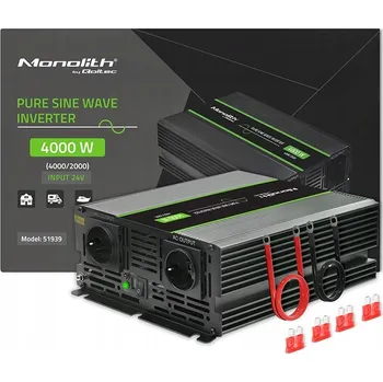 Měnič napětí Měnič Napětí napětí 2000W/4000W 24V/230V Sinus