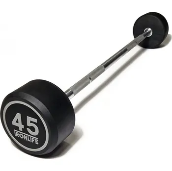 Sport Obouruční činka rovná IRONLIFE 45 kg