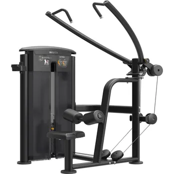 Posilovací stroj IMPULSE Lat Pulldown - černý rám + černé čalounění Posilovací stroj Lat Pulldown 72 kg - BLACK