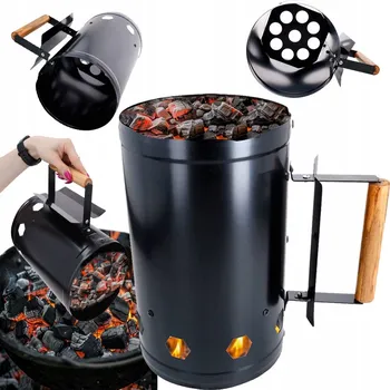 Příslušenství pro gril Startovací komín na gril, uhlí a brikety | Grilovací komín pro uzení