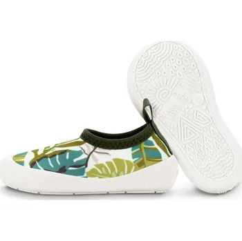 Boty do vody Jan and Jul Jan und Jul - Boty do vody - Green Tropical Velikost: 24