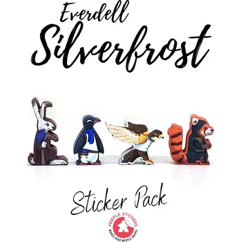 Příslušenství k deskovým hrám MeepleStickers Samolepky pro Everdell Silverfost