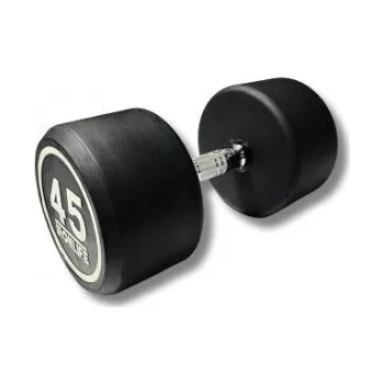 Tyč činky Jednoruční činka pogumovaná IRONLIFE 45 kg