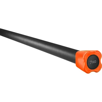 TRENDY; Body Toning Bar - tyč na aerobic, 7 kg (oranžová)
