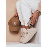 Dámské tenisky na platformě LALANDRA ZY0684 Barva: Béžová, Velikost: 39