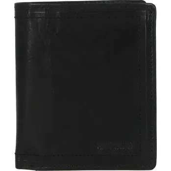 Peněženka Pánská kožená peněženka černá - Bellugio Taber černá