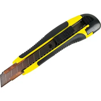 Pracovní nůž Nůž odlamovací s posuvným tlačítkem, 24 ks, 18 mm, ALU-M1, ENPRO