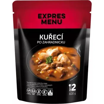 Hotové jídlo EXPRES MENU Kuřecí po zahradnicku 600 g