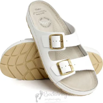 Dámské pantofle Batz dámské zdravotní pantofle Zenna white - vel. 41