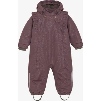 Kojenecká kombinéza EnFant - Zimní kombinéza - Rose Taupe GLITTER (74-98) Varianta:: 92