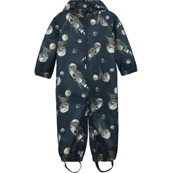 Kojenecká souprava Minymo - Softshellový overal - Vesmírný dinosaurus Velikost: 74