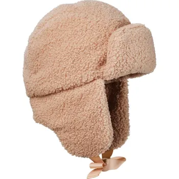 Kojenecká čepice Ušanka Elodie Details - Pink Bouclé Velikost: 1-2Y