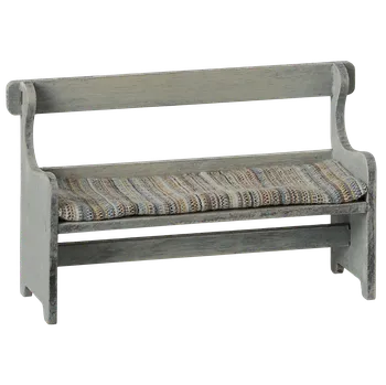 Dětské zboží Maileg - Lavička pro myšky Vintage - Off white