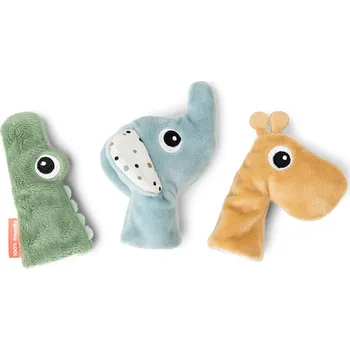 plyšák Done by Deer Maňásci na prsty Deer friends - 3ks