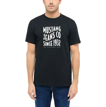Pánské tričko Tričko Mustang Schwarz 571255 M