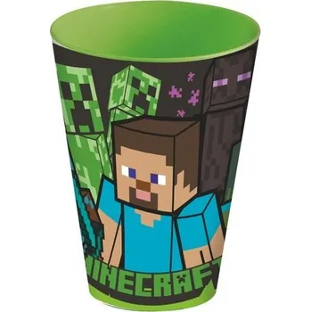 Stor Plastový kelímek 430 ml Minecraft